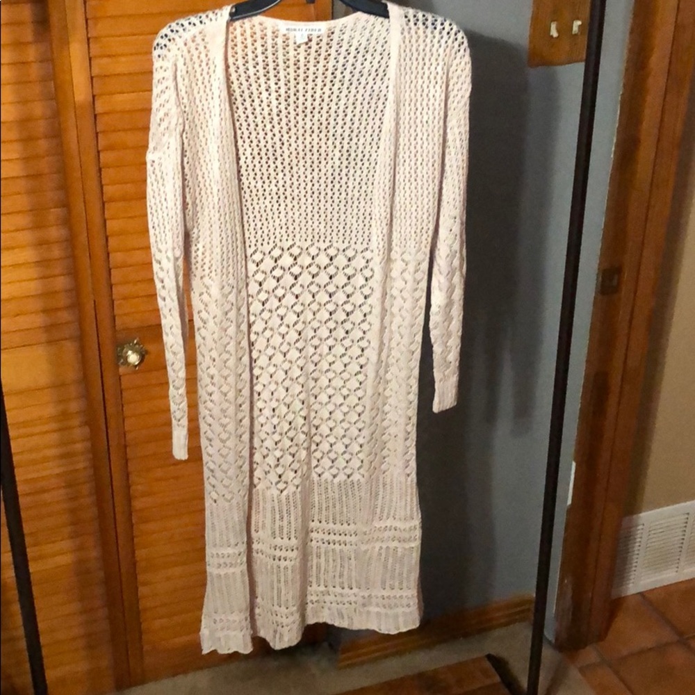 Blush/nude cardigan